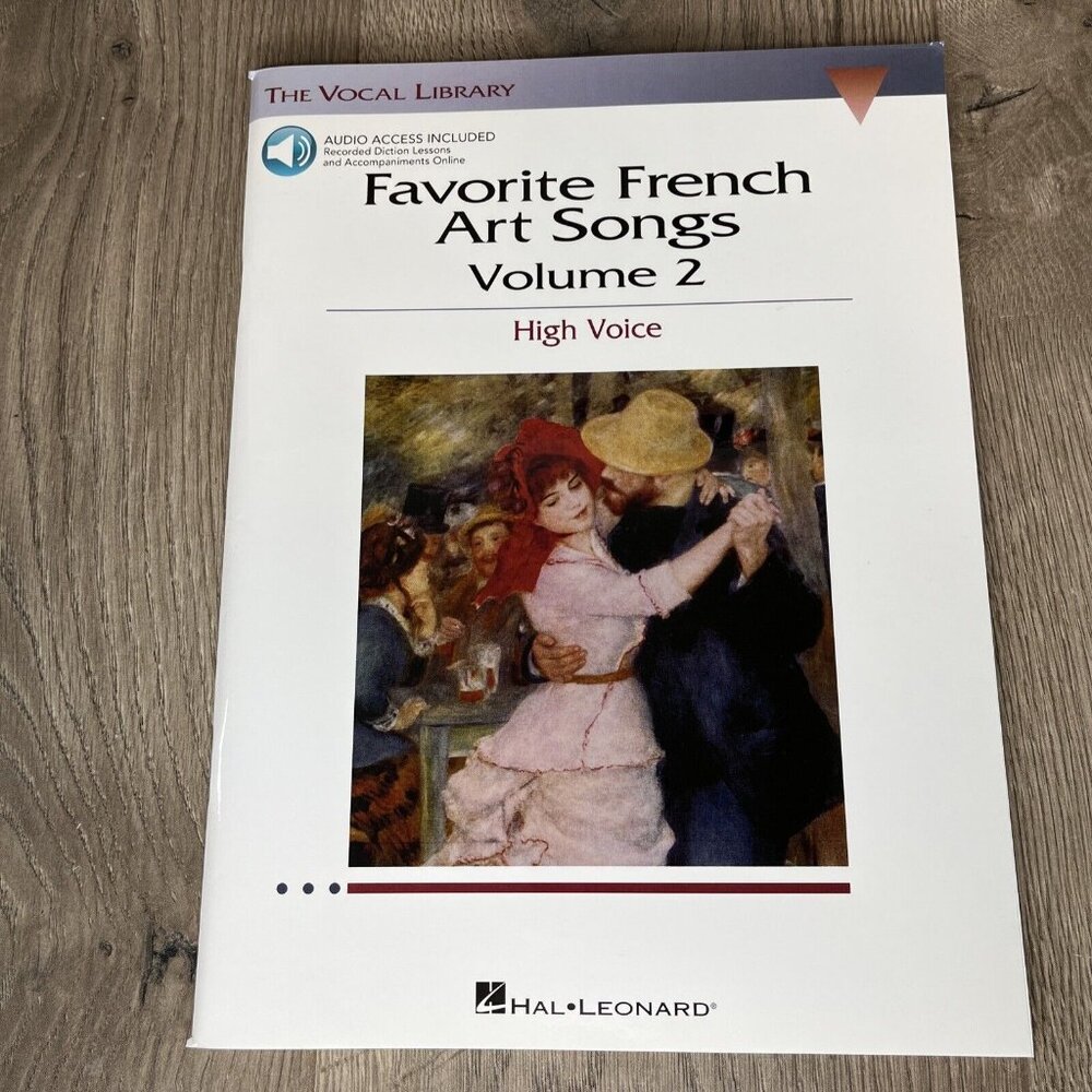 Favorite French Art Songs Volume 2 High Voice Vocal Sheet Music Hal Leonard - Picture 2 of 5
